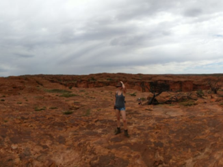 Australie - 3 times me at Kings canyon